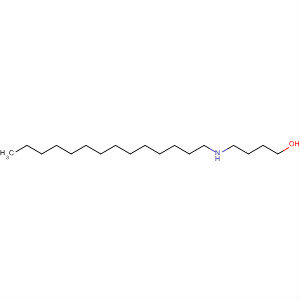 1-Butanol, 4-(tetradecylamino)-结构式
