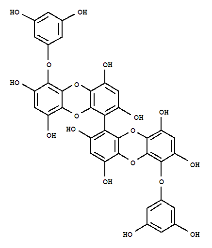 Structure of 6,6-bieckol