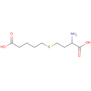 Structure of Pentanoic acid, 5-[(3-amino-3-carboxypropyl)thio]-