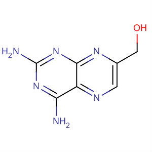 Structure of 7-Pteridinemethanol, 2,4-diamino-