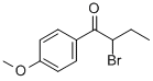 Structure of 2-BROMO-1-(4-METHOXY-PHENYL)-BUTAN-1-ONE