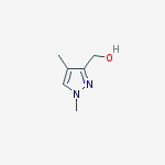 (1,4-DIMETHYL-1H-PYRAZOL-3-YL)METHANOL结构式
