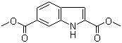 Structure of Dimethyl indole-2,6-dicarboxylate