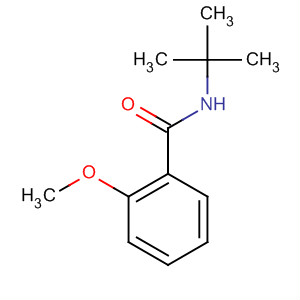 Structure of N-tert-butyl-2-methoxybenzamide