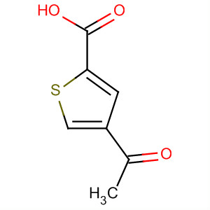 Structure of 2-Thiophenecarboxylic acid, 4-acetyl-