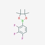 Structure of 4,4,5,5-TETRAMETHYL-2-(2,3,4-TRIFLUOROPHENYL)-1,3,2-DIOXABOROLANE