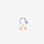 Structure of isothiazole, 4,5-dihydro-, 1,1-dioxide