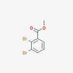 2,3-DIBROMO-BENZOIC ACID METHYL ESTER结构式