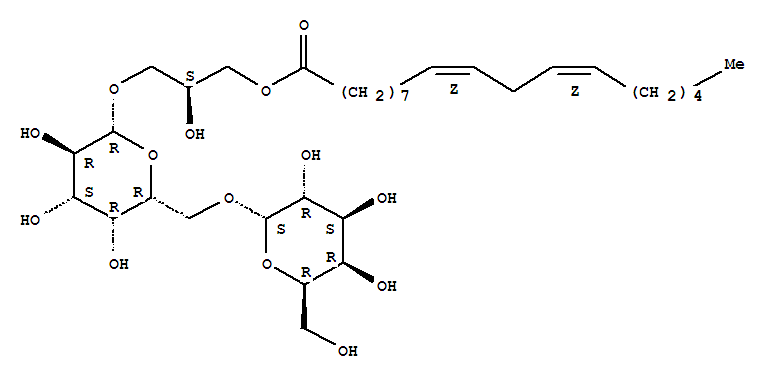 Structure of gingerglycolipid B