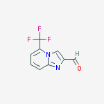 Structure of 5-(Trifluoromethyl)imidazo[1,2-a]pyridine-2-carbaldehyde