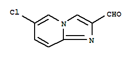 Structure of 6-CHLORO-IMIDAZO[1,2-A]PYRIDINE-2-CARBALDEHYDE