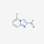 Structure of Imidazo[1,2-a]pyridine-3-methanamine, 6-chloro-a-(2-methylpropyl)-