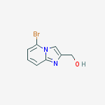 Structure of (5-Bromoimidazo[1,2-a]pyridin-2-yl)methanol
