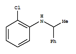 Benzenemethanamine, N-(2-chlorophenyl)-a-methyl-, (-)-结构式