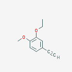 Structure of Benzene, 2-Ethoxy-4-Ethynyl-1-Methoxy-