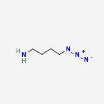 Structure of 1-Butanamine, 4-azido-