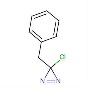 Structure of 3H-Diazirine, 3-chloro-3-(phenylmethyl)-