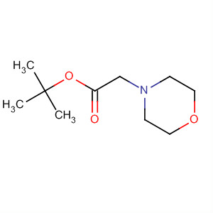 4-Morpholineacetic acid, 1,1-dimethylethyl ester结构式