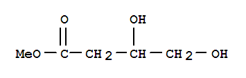 Structure of (R)-3,4-DIHYDROXY-BUTYRIC ACID METHYL ESTER
