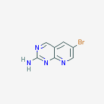 Structure of 6-bromopyrido[2,3-d]pyrimidin-2-amine