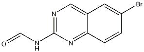 N-(6-bromoquinazolin-2-yl)formamide结构式