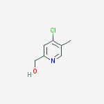 (4-Chloro-5-methylpyridin-2-yl)methanol结构式