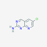 Structure of 6-chloro-Pyrido[2,3-d]pyrimidin-2-amine