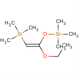 Silane, [[1-ethoxy-2-(trimethylsilyl)ethenyl]oxy]trimethyl-, (Z)-结构式