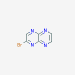 Structure of 2-bromo-Pyrazino[2,3-b]pyrazine