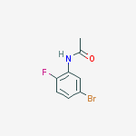 Structure of N-(5-bromo-2-fluorophenyl)acetamide