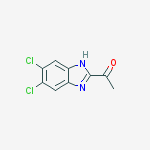Structure of 1-(5,6-Dichloro-1H-benzo[d]iMidazol-2-yl)ethanone