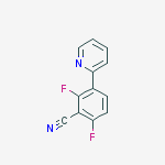 Structure of 5'-cyano-4',6'-difluoro-2-phenylpyridine