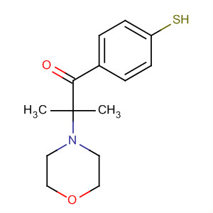 Structure of 1-Propanone, 1-(4-mercaptophenyl)-2-methyl-2-(4-morpholinyl)-