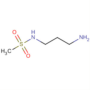 Structure of Methanesulfonamide, N-(3-aminopropyl)-