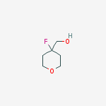 Structure of (4-fluorotetrahydro-2H-pyran-4-yl)methanamine