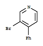 Structure of 3-BROMO-4-PHENYLPYRIDINE