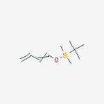 Structure of 1-(t-butyldimethylsiloxy)-1,3-butadiene,95%