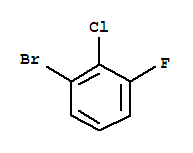 1-溴-2-氯-3-氟苯结构式