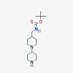 Structure of TERT-BUTYL (1-(PIPERIDIN-4-YL)PIPERIDIN-4-YL)METHYLCARBAMATE