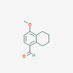 Structure of 4-methoxy-5,6,7,8-tetrahydronaphthalene-1-carbaldehyde