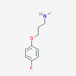 Structure of [3-(4-FLUOROPHENOXY)PROPYL]METHYLAMINE
