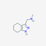 Structure of Methyl-(4,5,6,7-tetrahydro-1H-indazol-3-ylmethyl)-amine