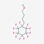 Structure of 4-(Perfluorocyclohexyl)butan-1-ol