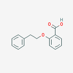 Structure of 2-(2-phenylethoxy)benzoic acid