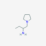 1-Pyrrolidineethanamine, ?-ethyl结构式