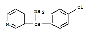 Structure of C-(4-CHLORO-PHENYL)-C-PYRIDIN-3-YL-METHYLAMINE DIHYDROCHLORIDE