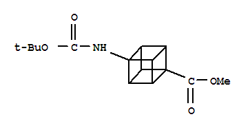 Structure of METHYL 4-(TERT-BUTYLCARBONYLAMINO)CUBANECARBOXYLATE