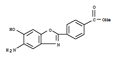 Structure of Methyl 4-(5-amino-6-hydroxylbenzoxazol-2-yl)benzate