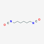 Structure of 1,6-diisocyanatohexane