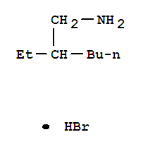 Structure of 2-ETHYLHEXYLAMINE HYDROBROMIDE